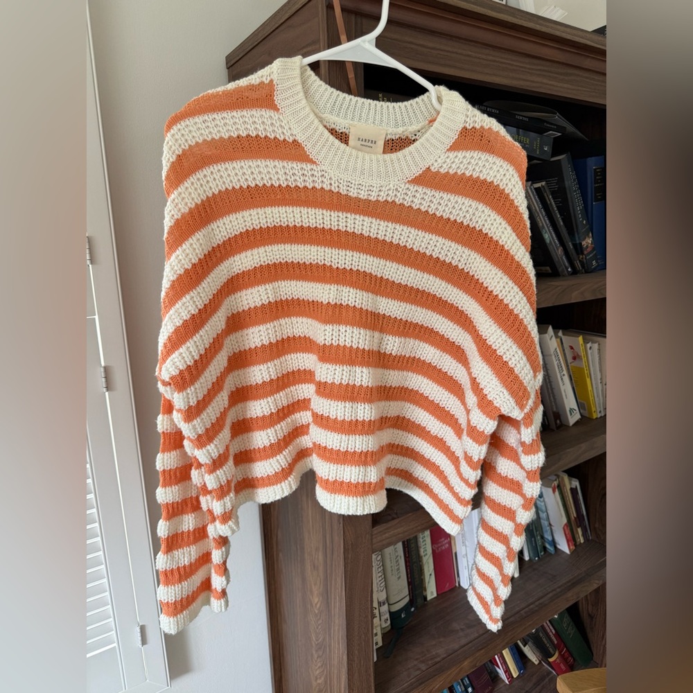 Harper heritage cropped long sleeve